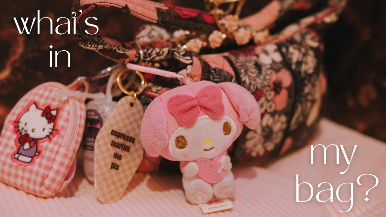 what’s in my bag (emotionally) || vera bradley, celine, cyklar, holo taco, thirsty cowboy