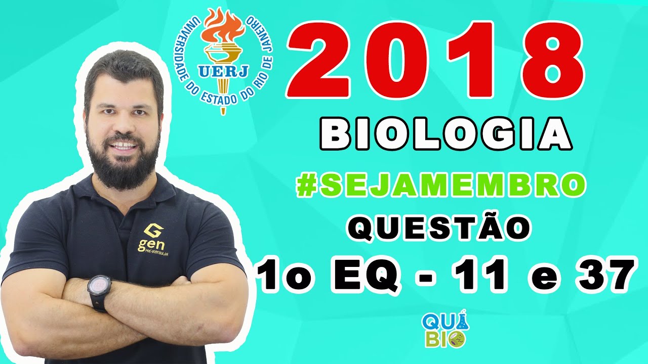UERJ 2018 - 1o EQ - Questões 11 e 37 - A composição assimétrica da membrana plasmática possibilita a
