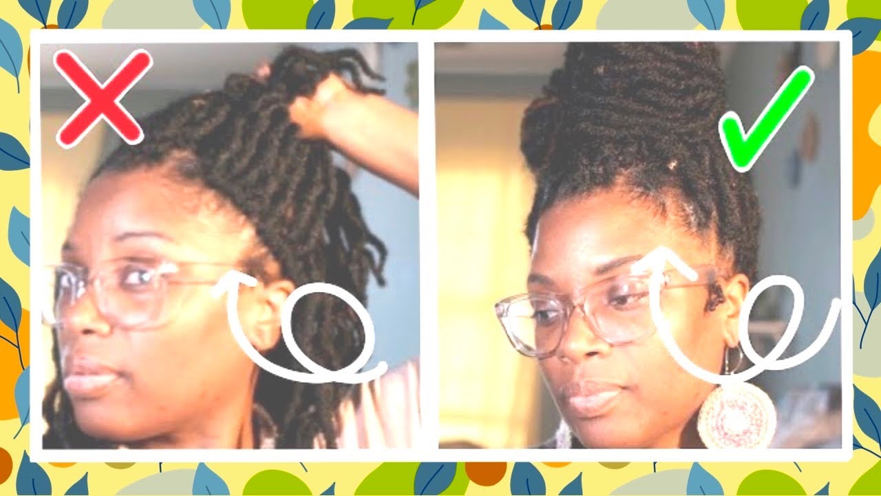 HOW TO MAKE YOUR CROCHET BRAIDS LOOK NATURAL | HOW TO FIX CROCHET BRAIDS | NATURAL EDGES