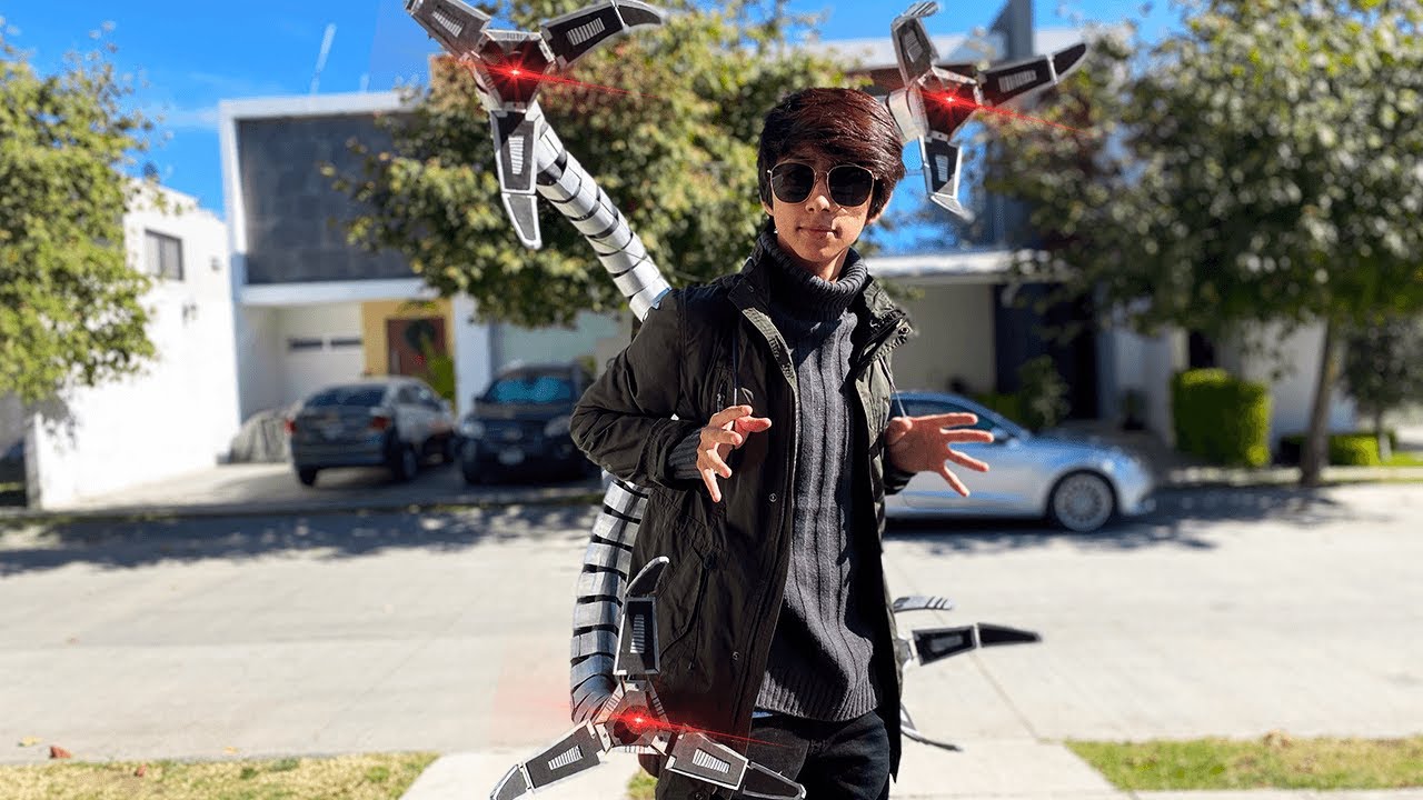 ¡HICE LOS TENTÁCULOS DEL DOCTOR OCTOPUS! - IVANSPIDEY