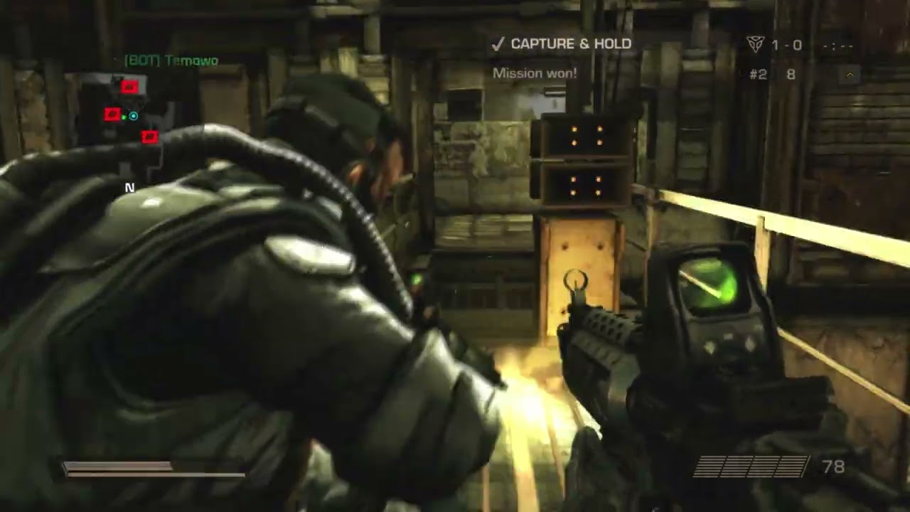 Killzone 2 (PS3) Bot Team Deathmatch Gameplay -No Commentary-