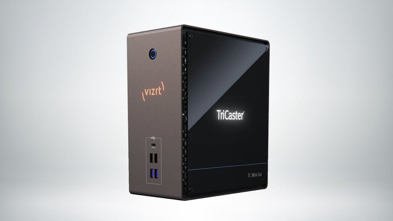 Vizrt Showcases The TriCaster Mini Go for Live Productions at NAB NY 2023