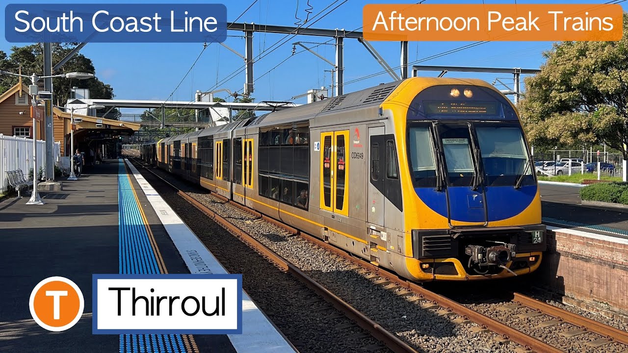 Transport for Sydney Vlog 789: Thirroul Part 2 - Afternoon Peak Trains