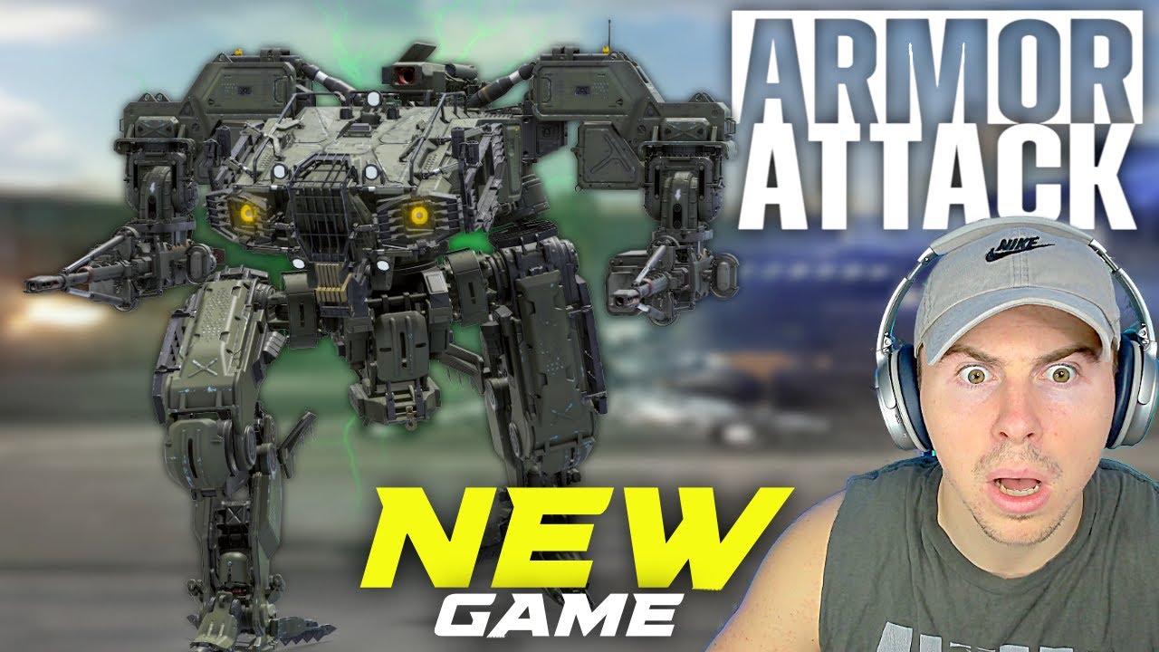 I Tried A NEW Mech Game That Was Just Released... Armor Attack