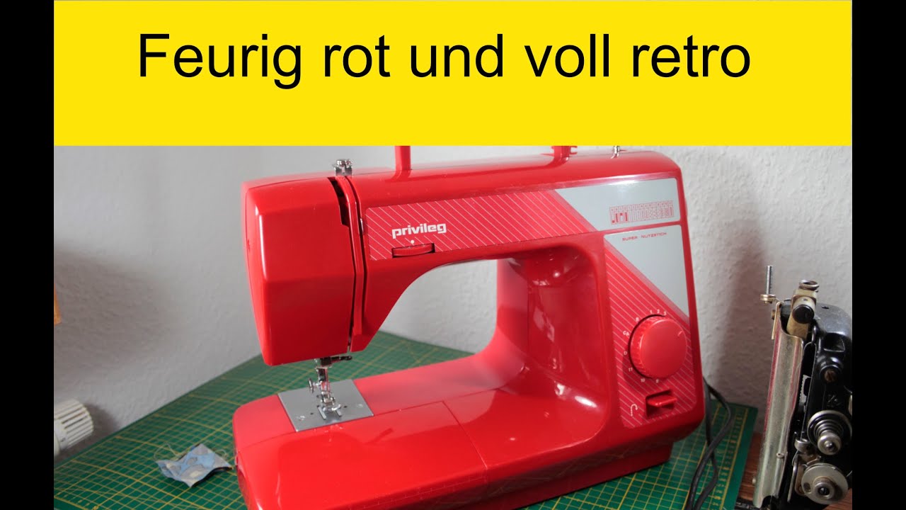 🧵 Privileg-Nähmaschine Modell 5010 - Anleitung