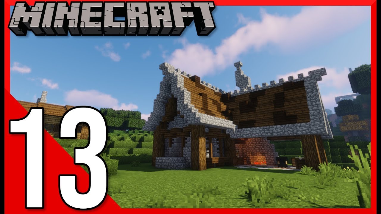 Wioska ma KUŹNIĘ | Minecraft Kr&oacute;lestwa 1.13.2 ep.13