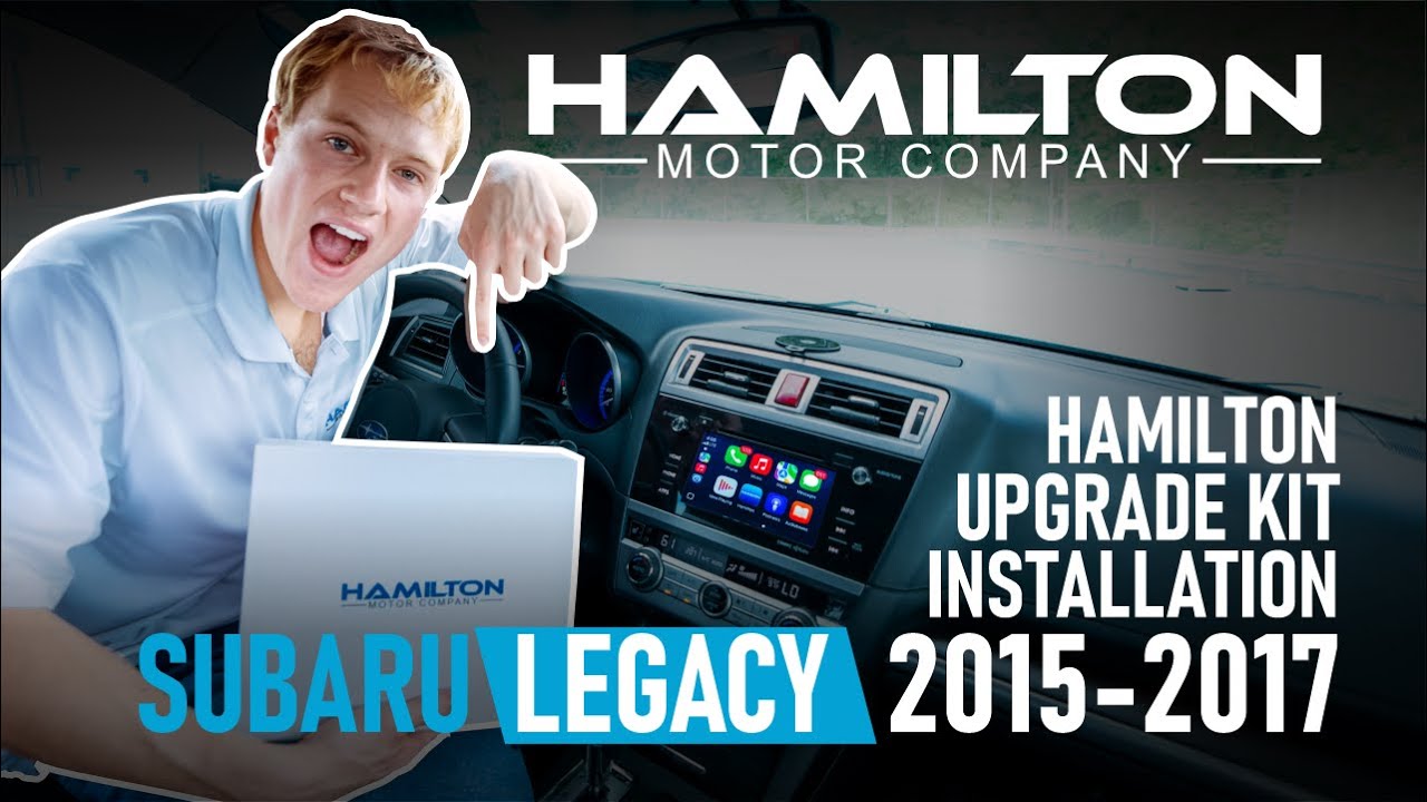 2015-2017 Subaru Legacy Upgrade Kit  | CarPlay & Android Auto Installation Guide