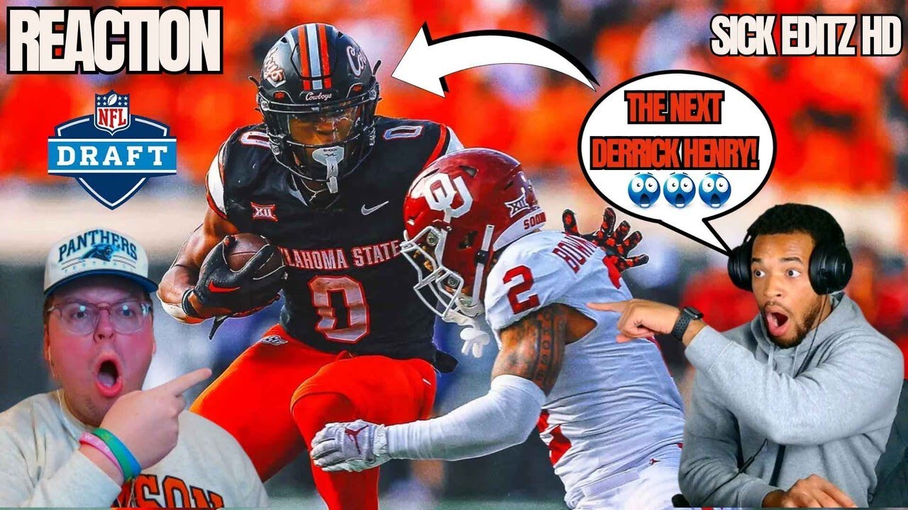 Ollie Gordon 🔥 Highlights Reaction! | NFL Draft