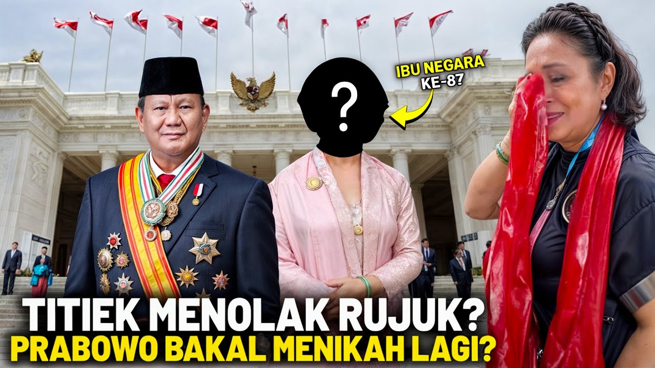 Gagal Jadi Ibu Negara Ke-8! Ternyata Status Perkawinan Prabowo dan Titiek Soeharto di Dokumen KPU...