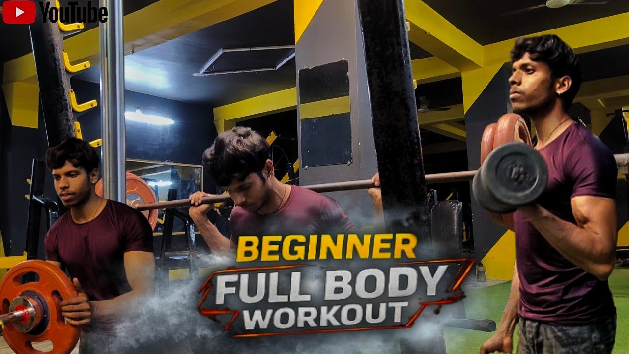 💥 1st Day Full Body Workout for Beginners | Complete Gym Guide 💪🏻