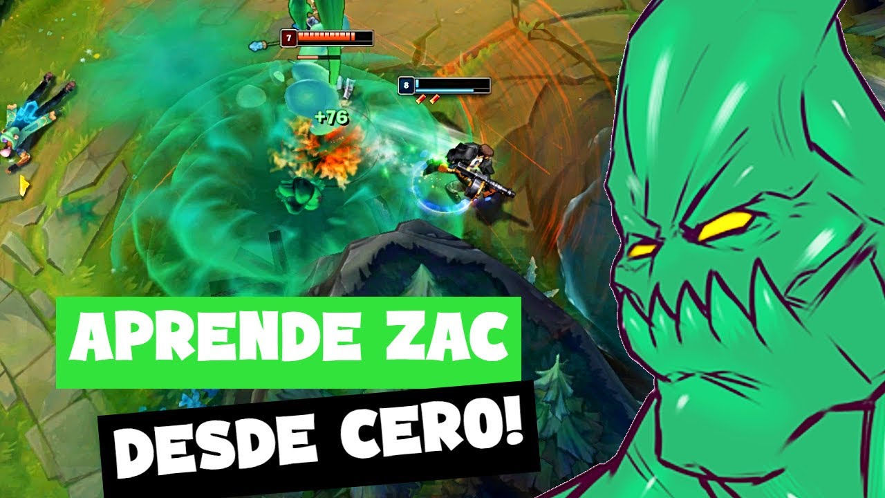 💥 GUIA DE ZAC S12  | COMO JUGAR ZAC JUNGLA | HABILIDADES, RUNAS, OBJETOS Y MÁS!!