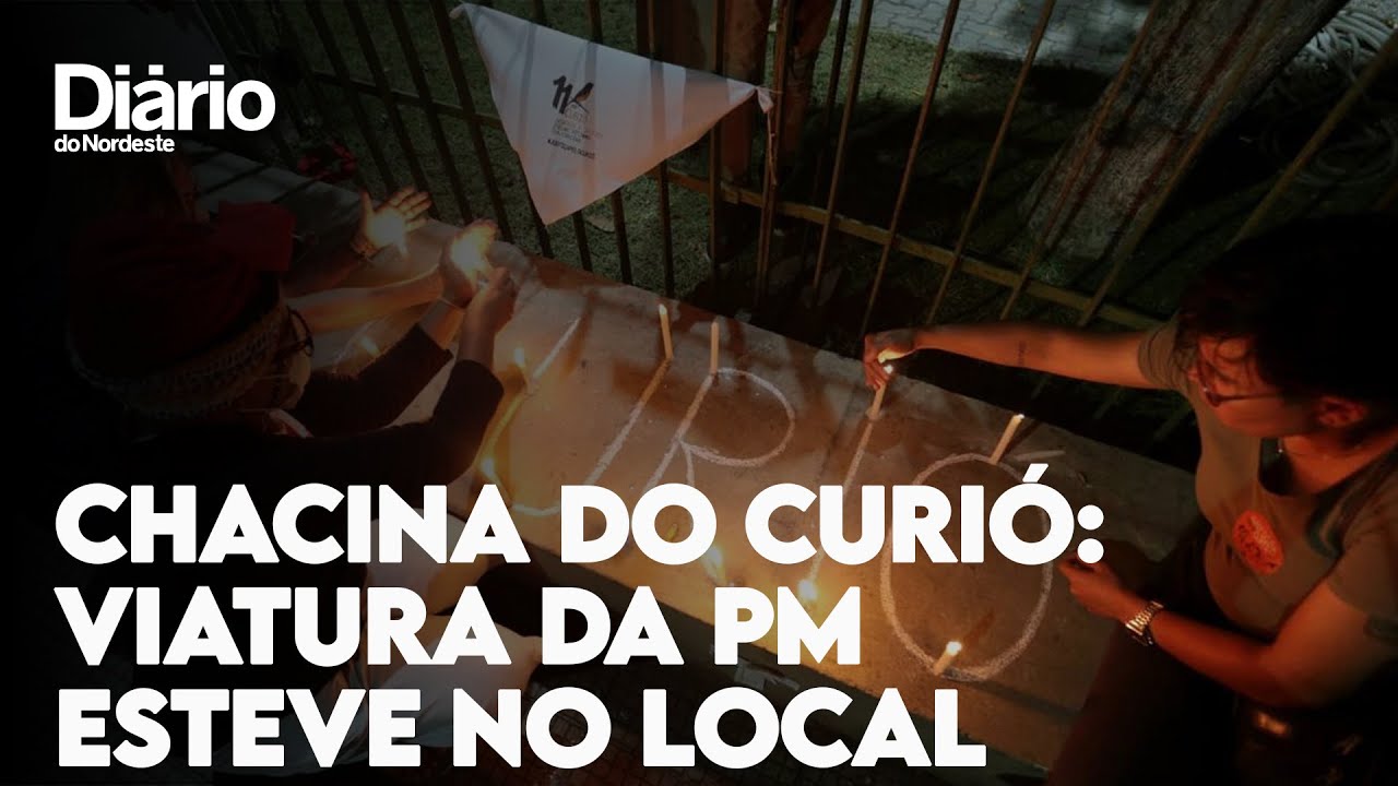Câmeras de segurança flagraram viaturas de PMs réus na Chacina do Curió na região dos crimes