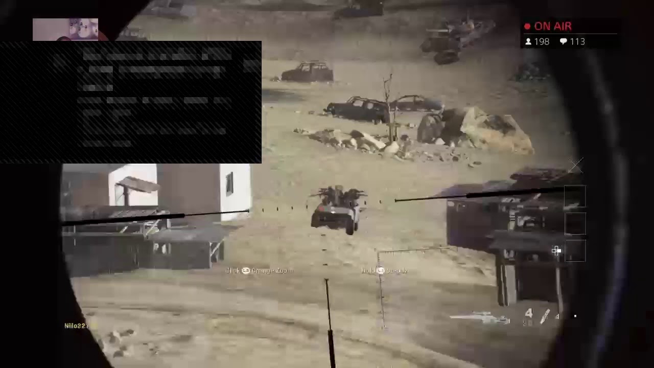 Käyttäjän Niilo22 PS4-live-lähetys Tällästä pelaamista Call of Duty Moderm Warfare 1