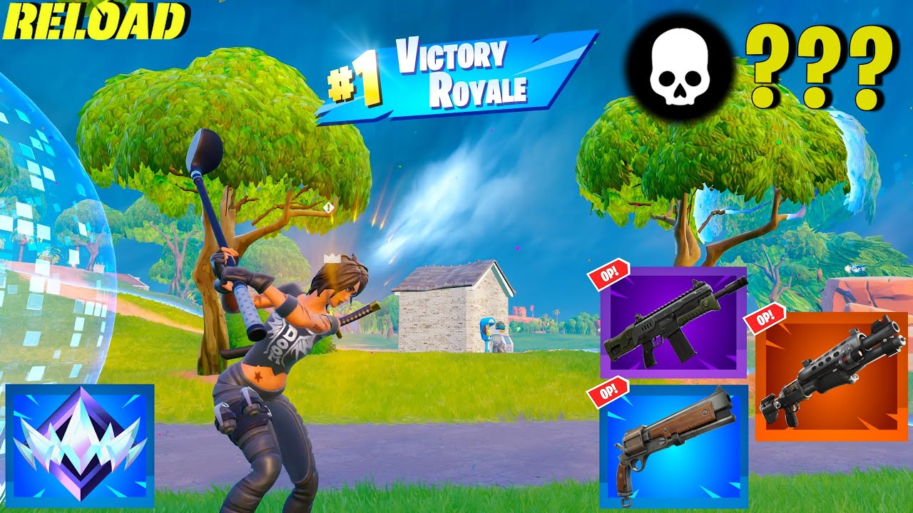 High Elimination Unreal Ranked Solo Reload Zero Build Win Gameplay | Fortnite Chapter 6