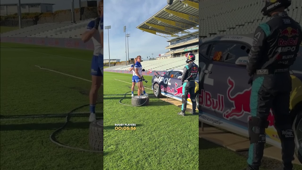 Rugby Players vs Pit Crew 🛞