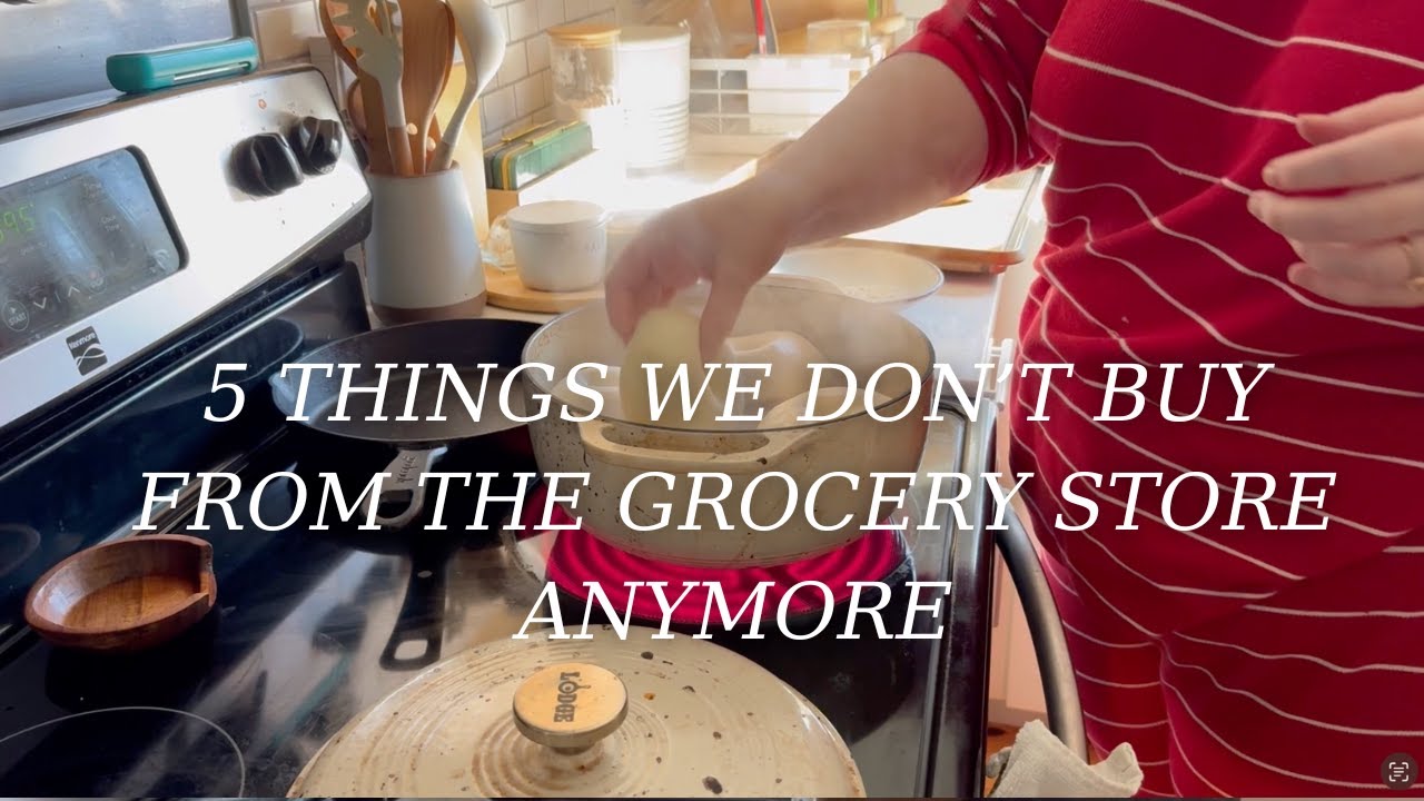 I started making things from scratch to save money but now it's my favorite hobby.