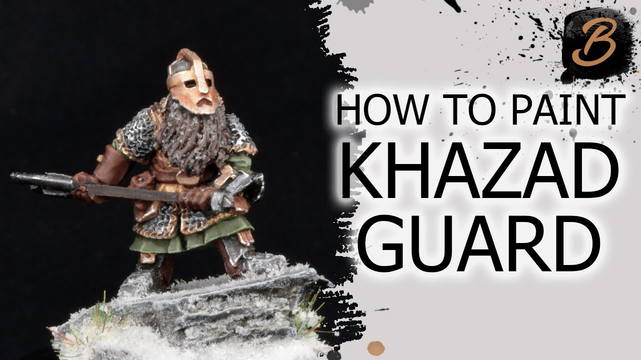 HOW TO PAINT KHAZAD GUARD: A Step-By-Step Guide