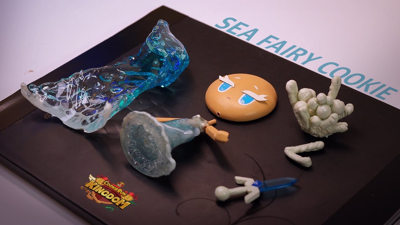 Как сделать Морской Фея печенье с 3Dpen+Resin.