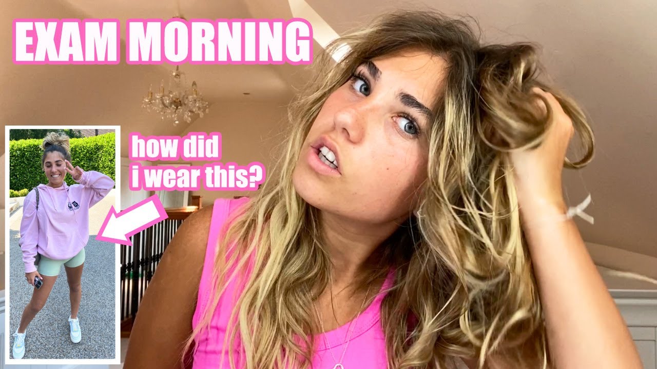 My Morning Routine on an EXAM DAY | Rosie McClelland