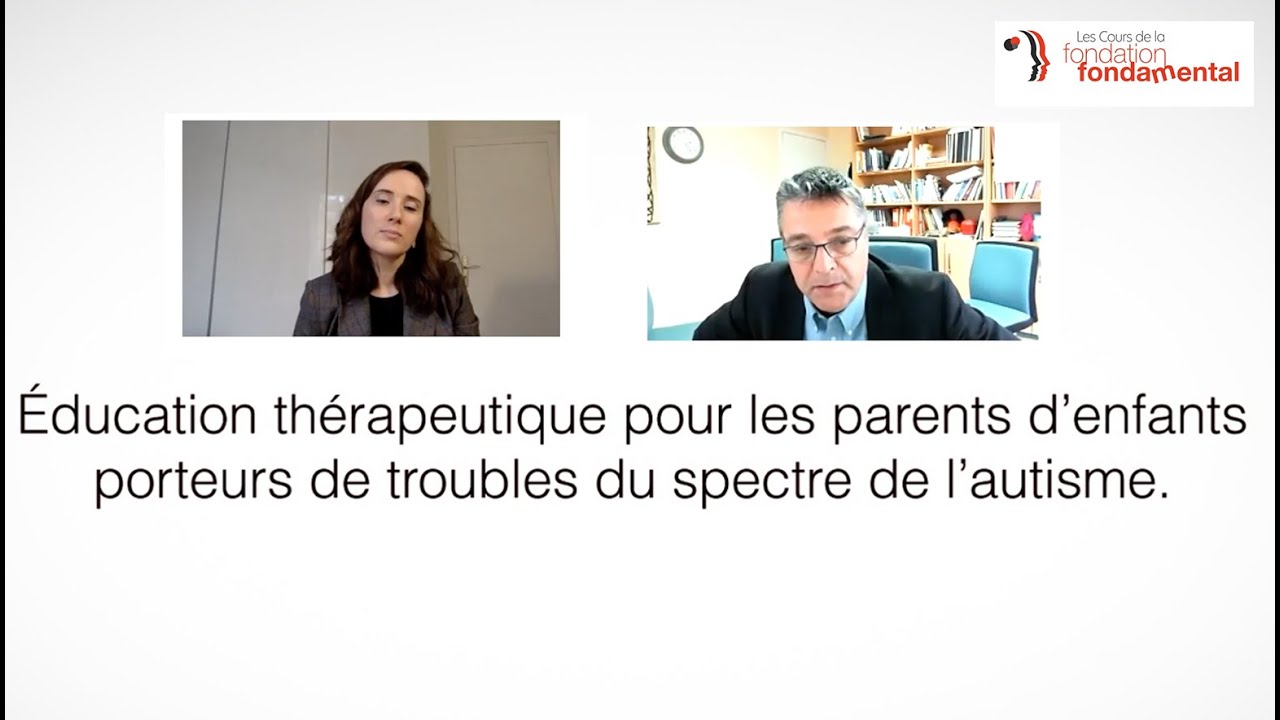 Éducation thérapeutique pour les parents porteurs de troubles du spectre de l'autisme