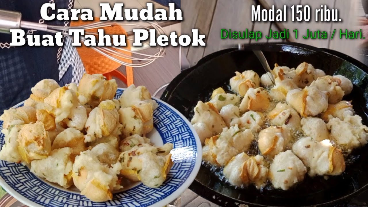 CUKUP DENGAN SEKALI PRAKTEK.!! KALIAN PASTI BISA. CARA MUDAH BUAT TAHU ACI  PLETOK KHAS TEGAL