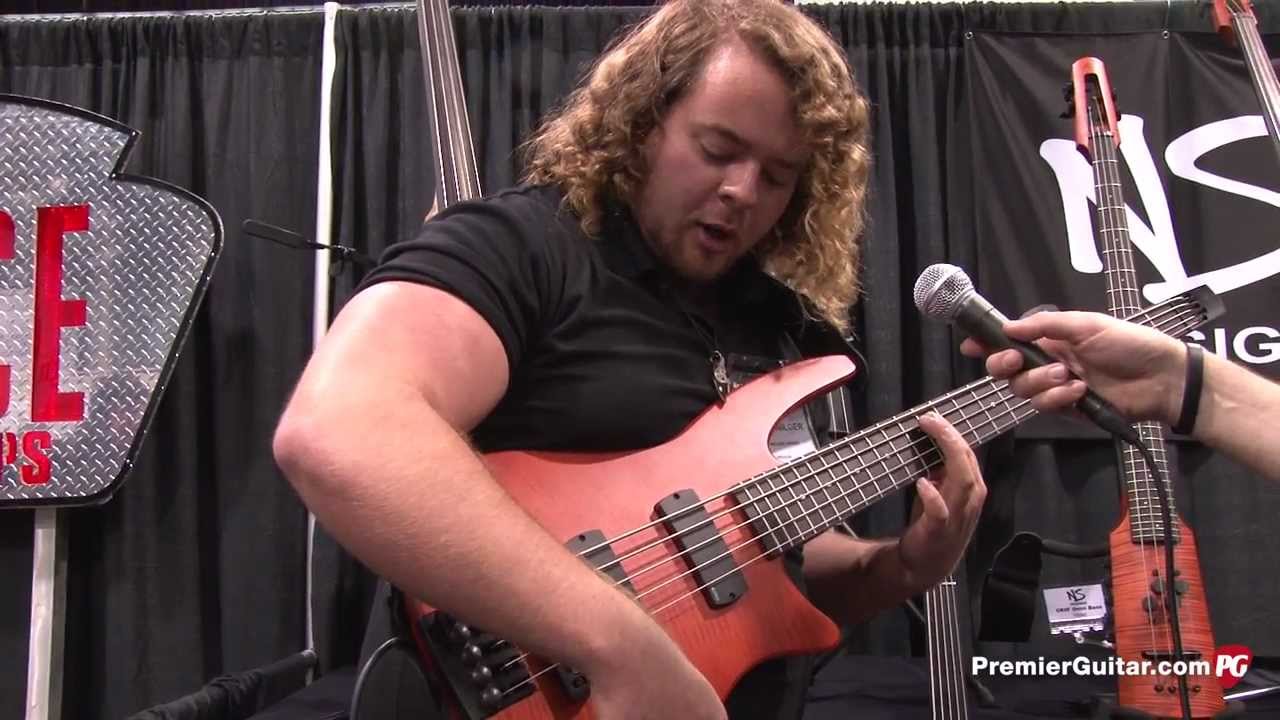 NAMM '13 - NS Design CR5 Radius Bass Demo