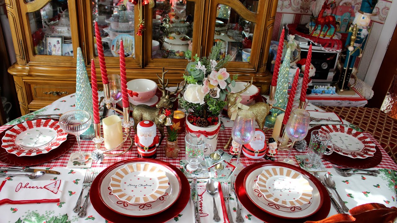 Christmas Tablescape 2025