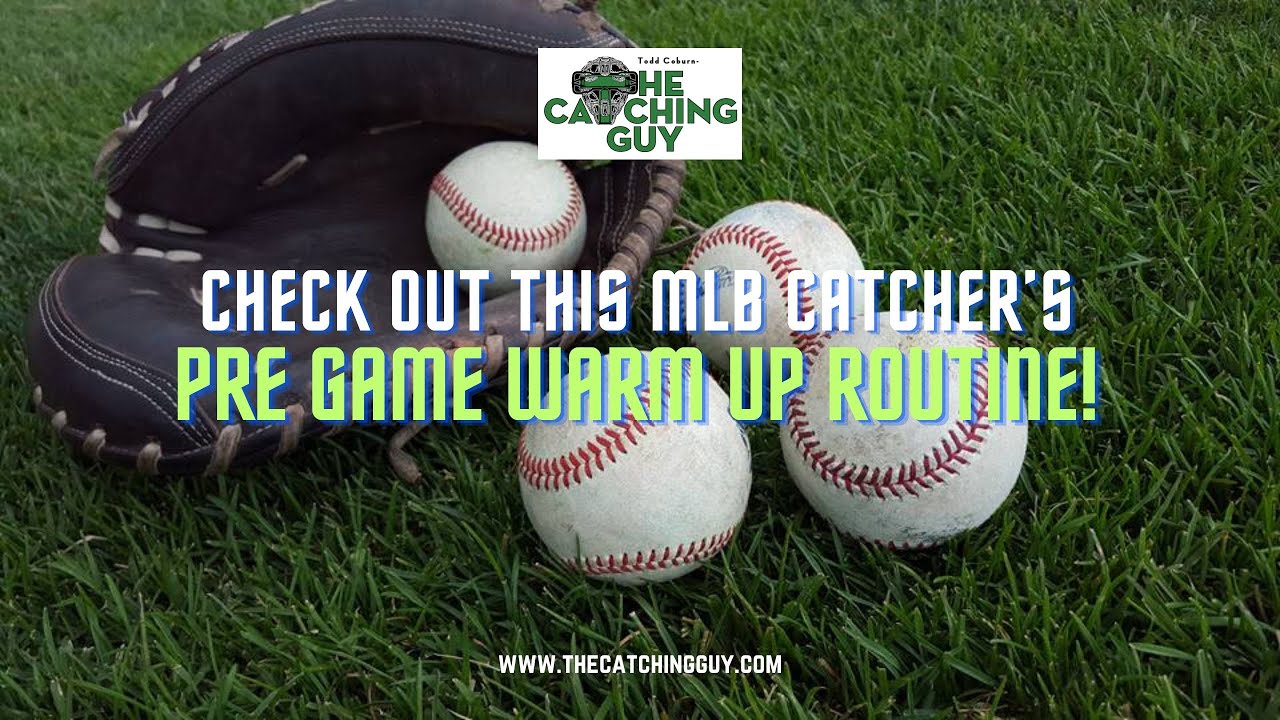 MLB catcher Travis d’Arnaud’s pre-game warm up routine.