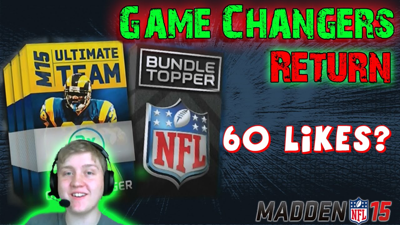 RETURN OF THE GAME CHANGERS! 