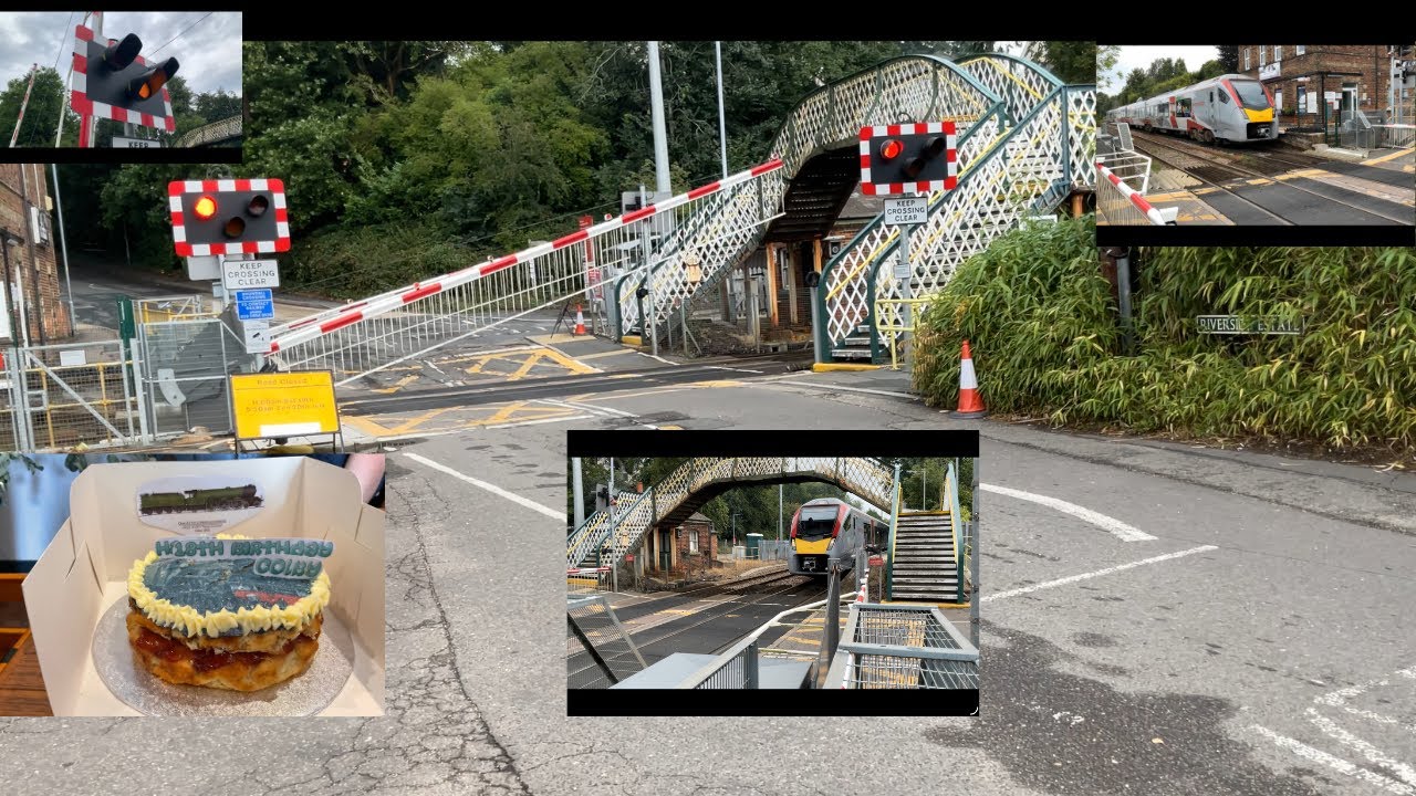 Brundall station level crossing Norfolk 19/7/25 birthday special
