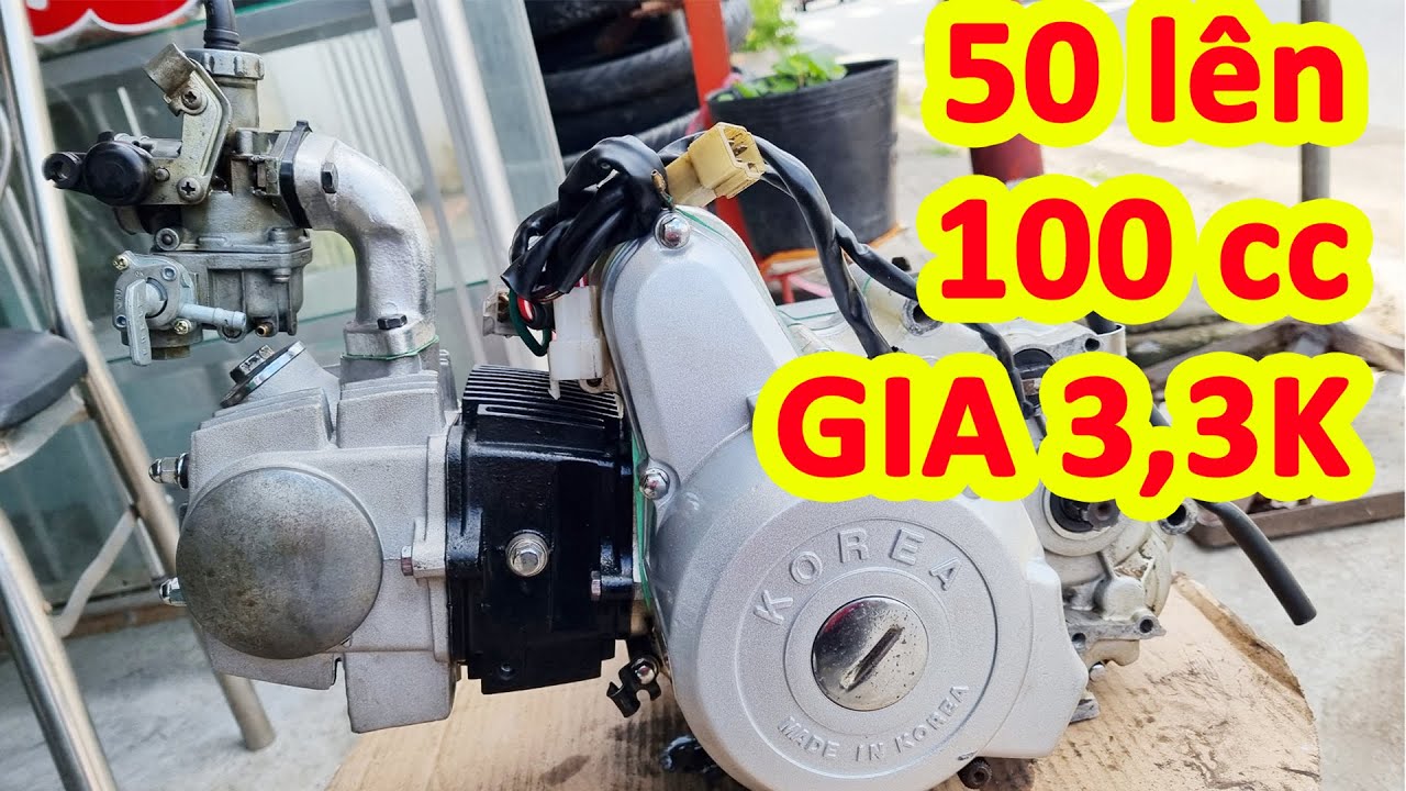 Độ máy 50cc lên 100cc bao nhiêu tiền Minh Thế HonDa