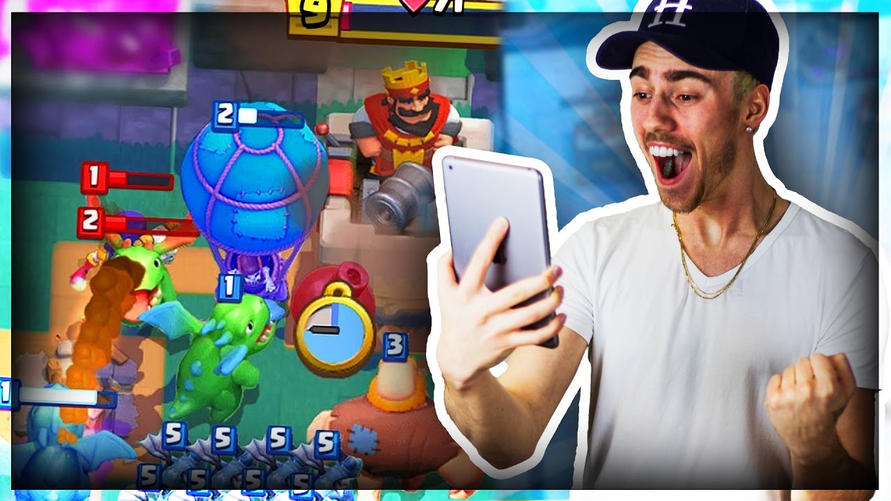 PRØVER DERES DECK! WOW, FOR NOEN KAMPER! GI MEG DECK! - NORSK CLASH ROYALE