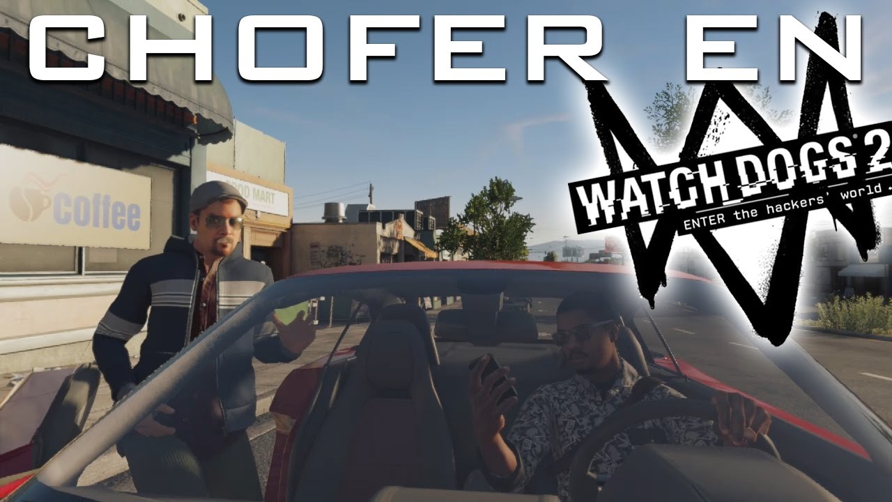 Trabajando de Uber para que me den mis 5 estrellas en WatchDogs 2!!
