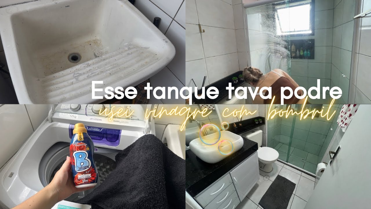 VLOG MOTIVAÇÃO DE LIMPEZA | Faxina no Banheiro + tapetes lavados e limpeza pesada 🫧🪣✨