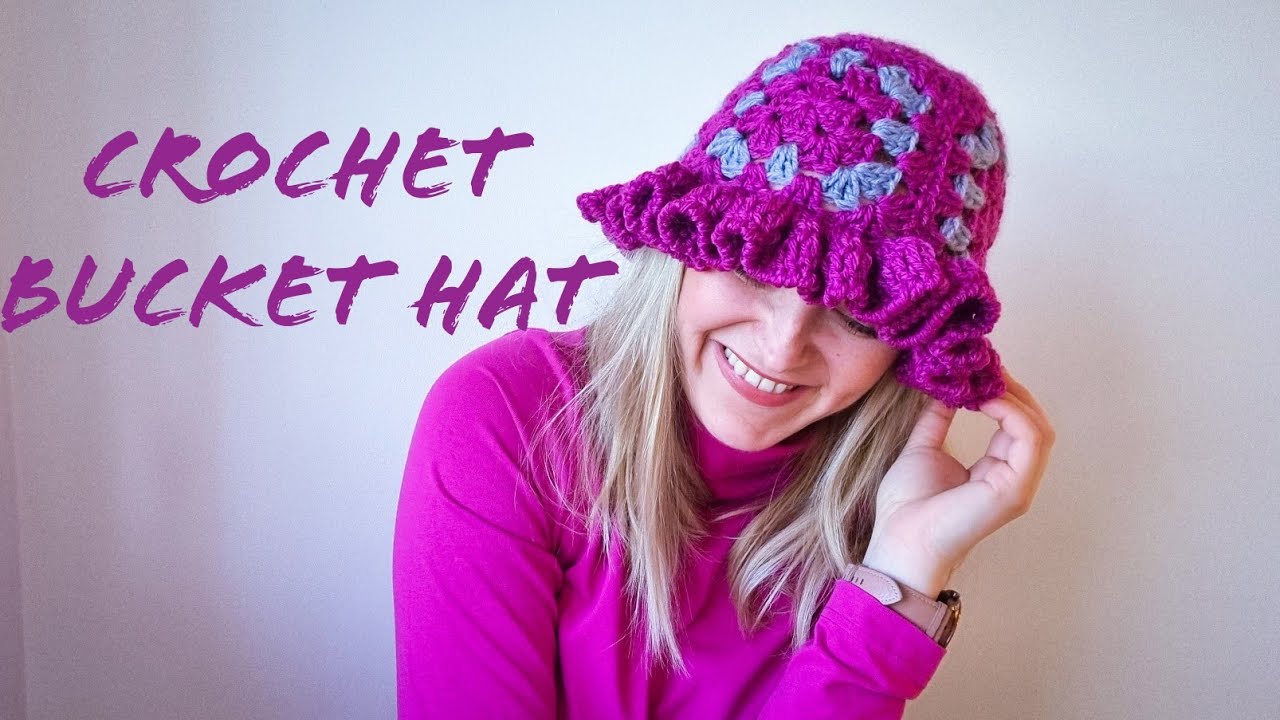 How to Crochet bucket hat for beginners Very Fast and Easy
