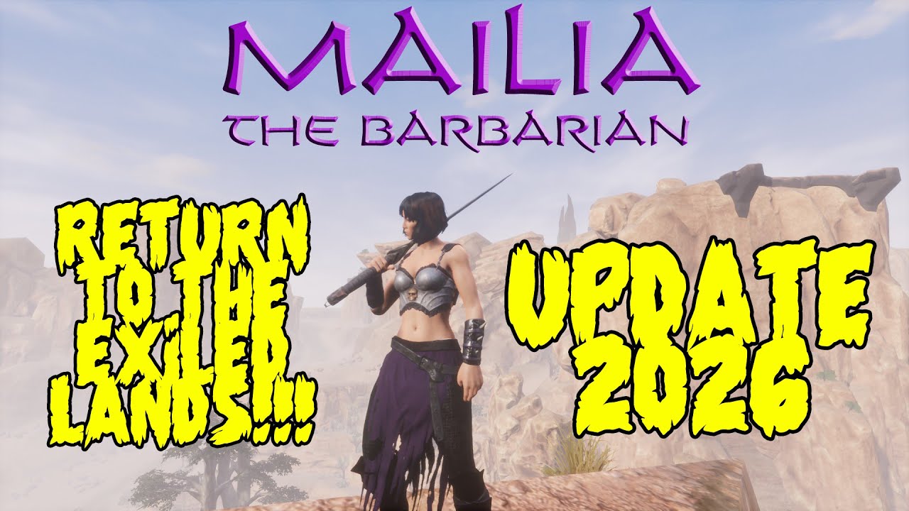 Mailia the Barbarian-Return to the Exiled Lands