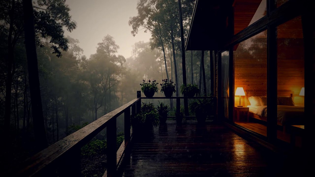Sleep Music for Deep Emotional Rest 💎 Calm Thoughts, Anxiety Relief, Healing Sleep, Rain Sound