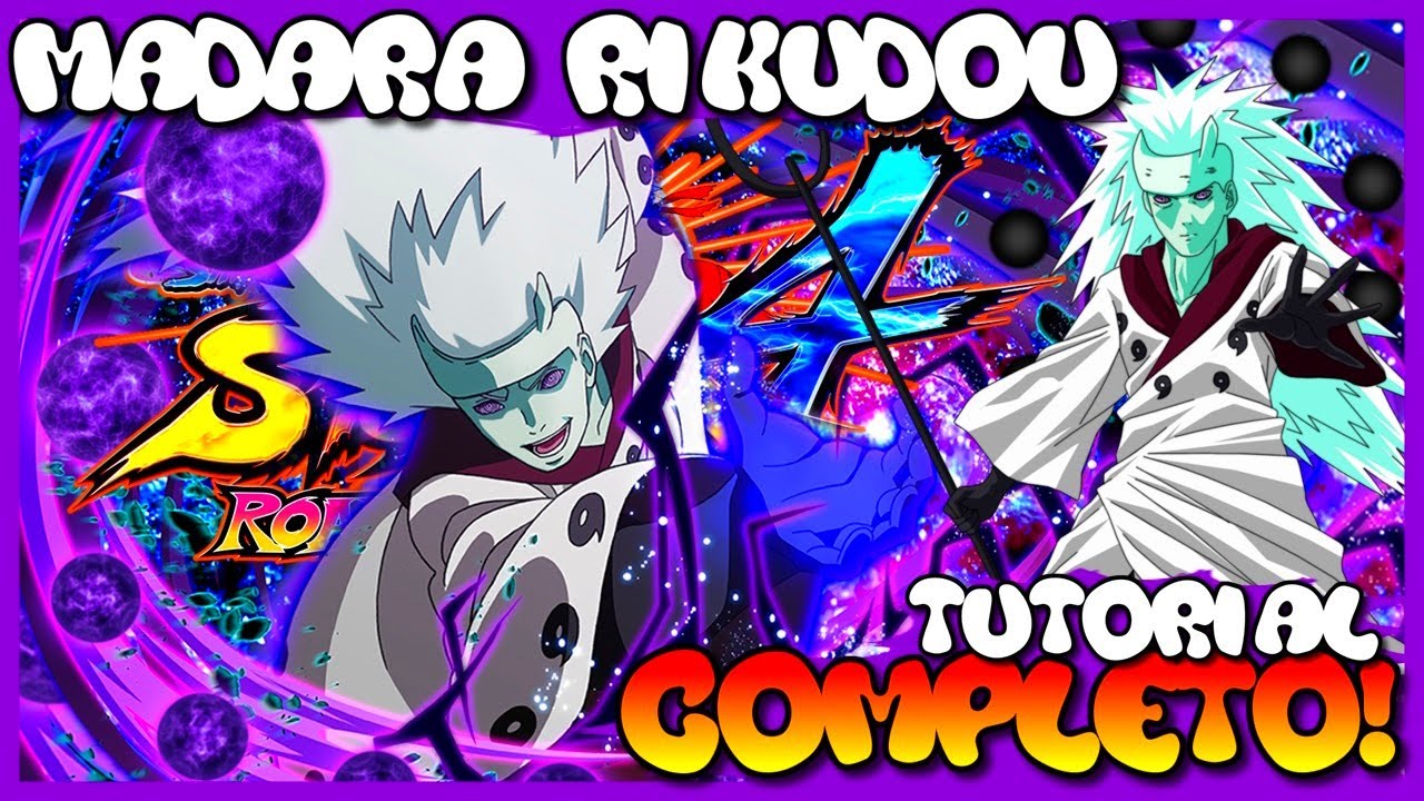 MADARA RIKUDOU! TUTORIAL COMPLETO | NARUTO STORM 4