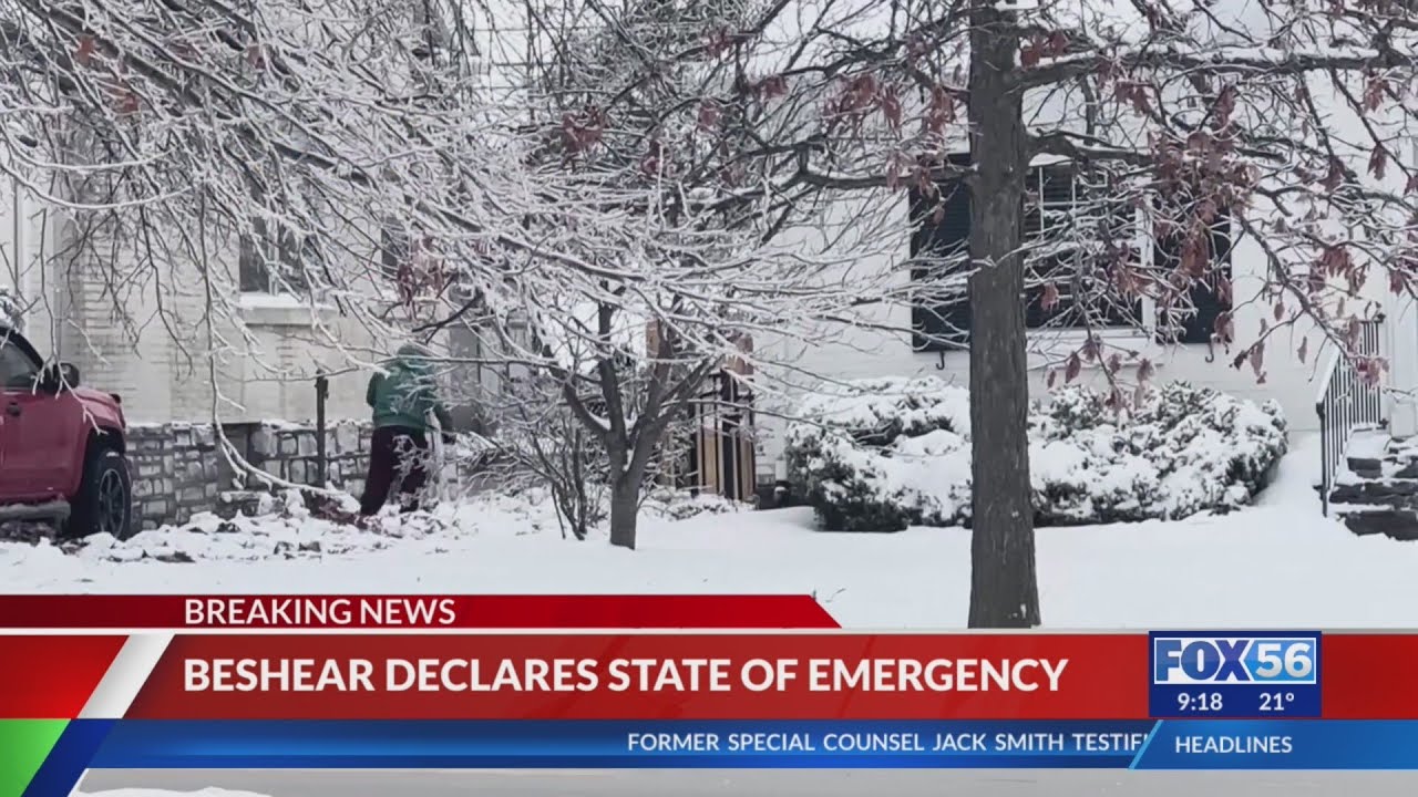 Dangerous winter storm prompts state of emergency in Kentucky
