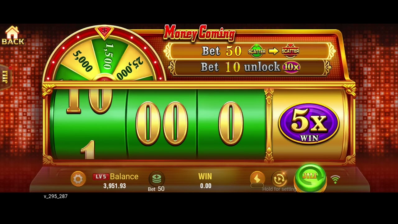 Slots JILI money coming 5000*5