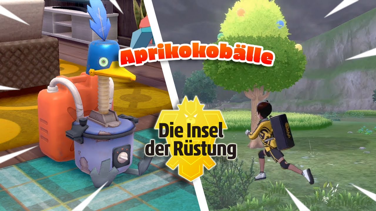 Aprikoko-B&auml;lle und wie man sie HERSTELLT! Pok&eacute;mon Schwert & Schild (DLC)