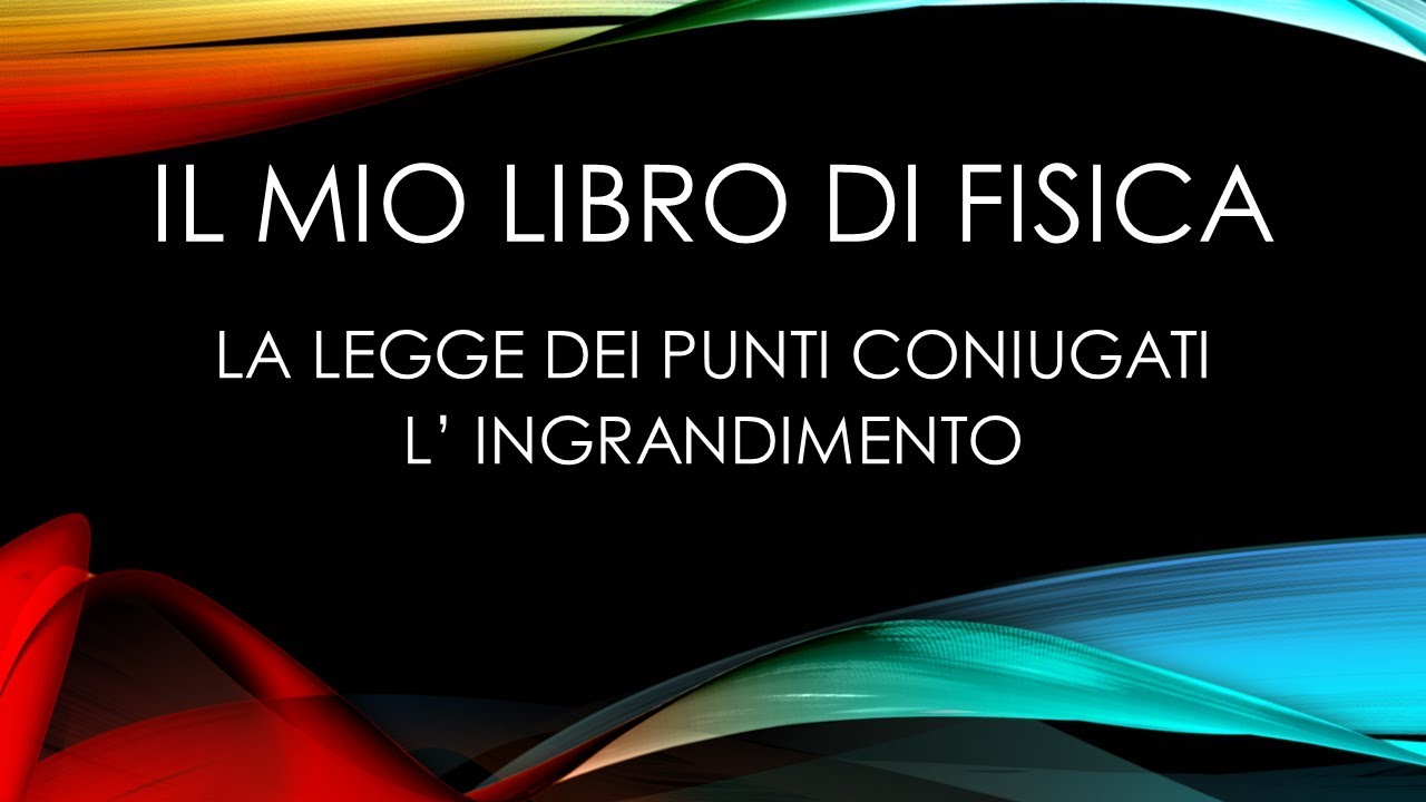 Legge dei punti coniugati ed ingrandimento negli specchi sferici