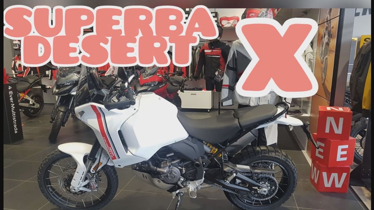 Superba Ducati Desert x by Ducati Monza