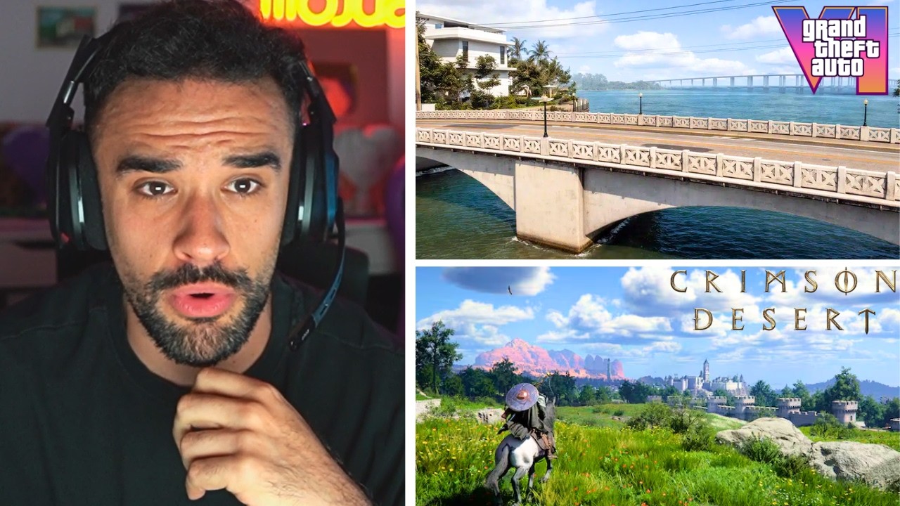 Illojuan Reacciona nuevo Leak GTA VI y opina de Crinsom Desert