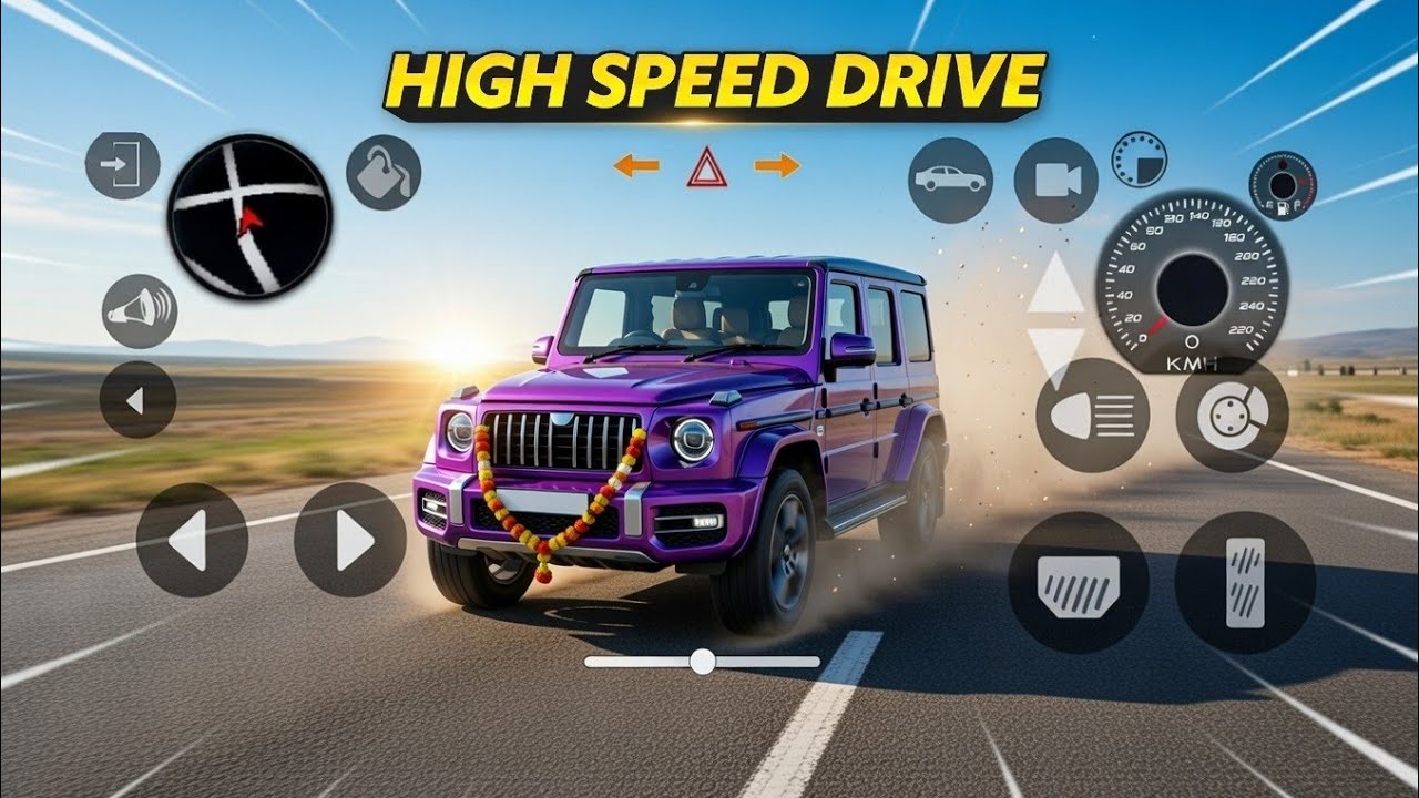Realistic Village Drive in Indian Cars Simulator 🚗 | High Speed Gameplay