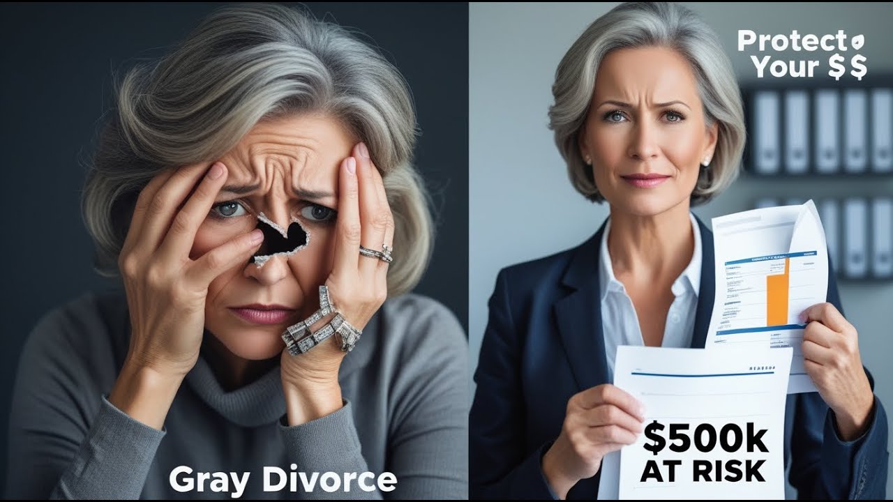 Gray Divorce at 50+ How to Protect Your Retirement Savings (Complete 2026 Guide) #divorce after 50