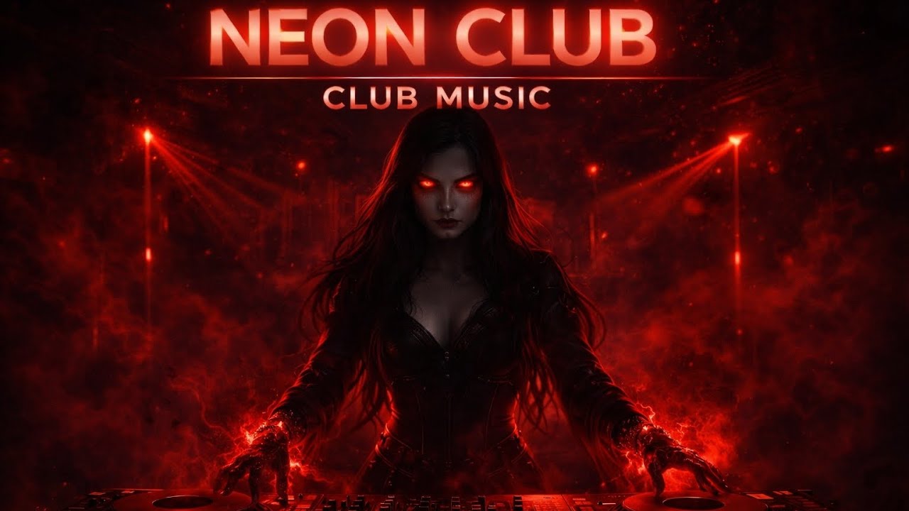 NEON CLUB Underground Night 🔴 Dark Hypnotic Club Music | Slowfade