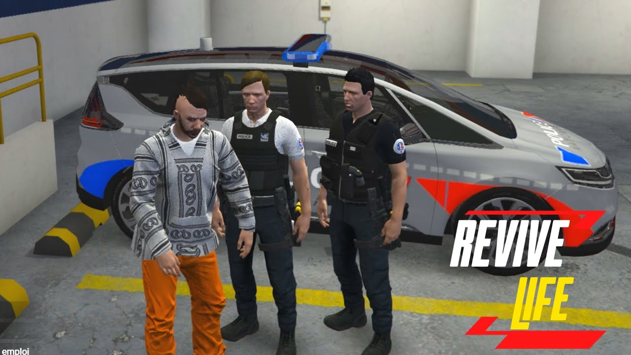 La police nationale me contrôle - Episode 1 - GTA RP - REVIVE LIFE