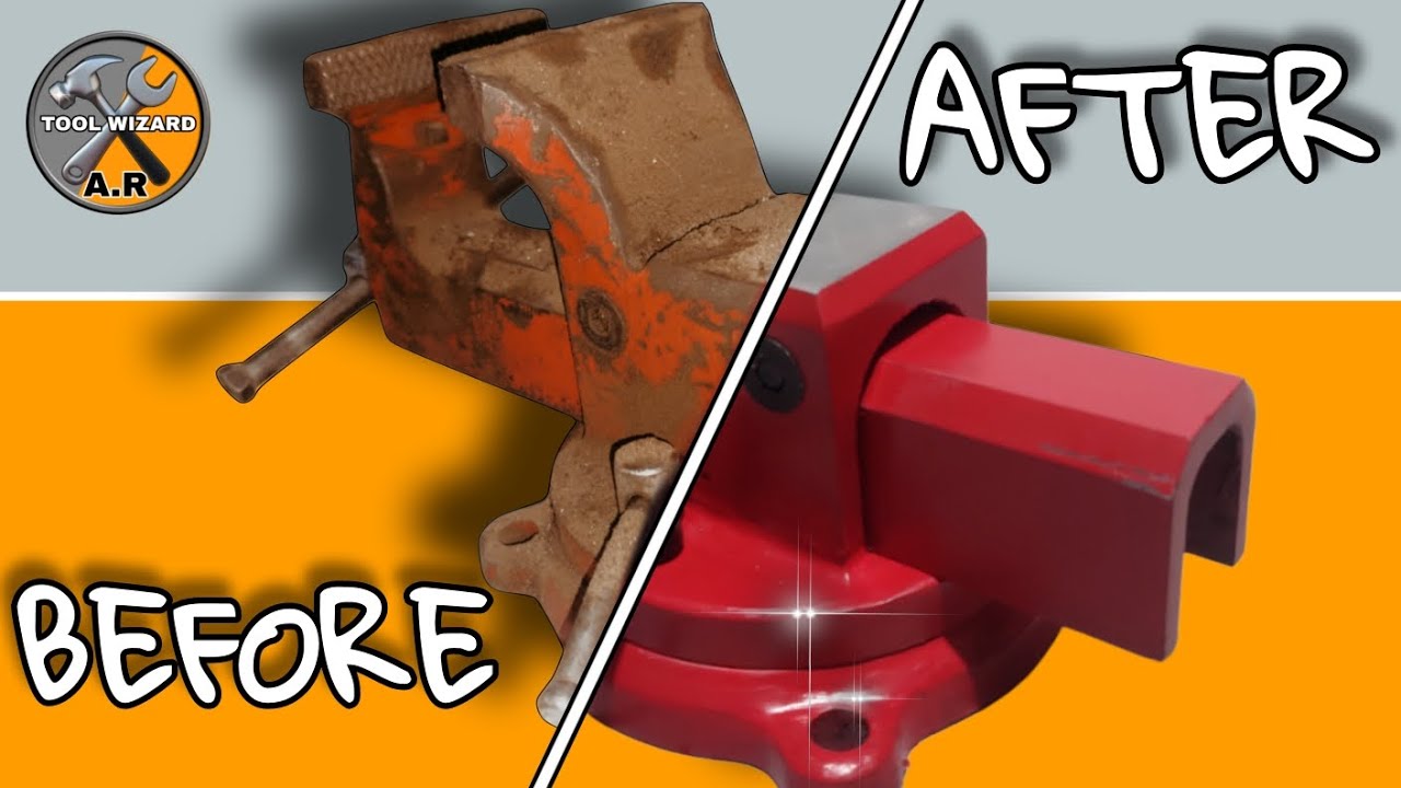 From Useless to Powerful | Bench Vise Restoration
