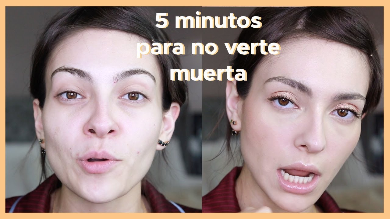 Maquillaje de 5 minutos REAL | Anna Sarelly